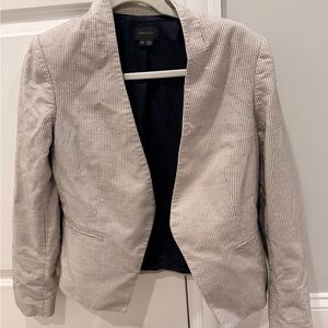 Theory Monochrome Checkered Blazer